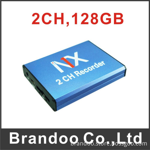 2 Channel Mini SD DVR, CCTV DVR, 2 Cameras Recording Bd-302